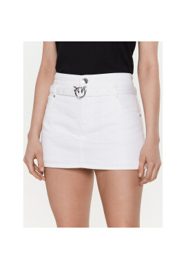 Pinko Дънкови шорти Dilettante 100324 A0I2 Бял Regular Fit - Pepit.bg