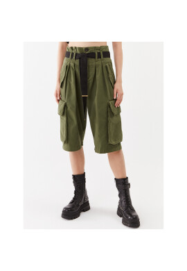 Pinko Дънкови шорти Ronf 101978 A0D5 Зелен Regular Fit - Pepit.bg
