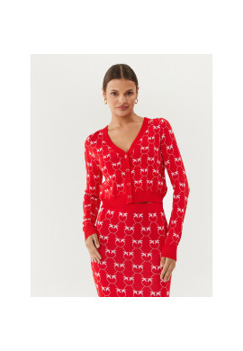 Pinko Кардиган 100687 A0IS Червен Cropp Fit - Pepit.bg