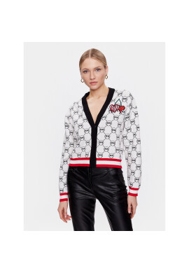Pinko Кардиган Ambra 100449 A0KS Бял Regular Fit - Pepit.bg