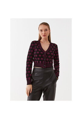 Pinko Кардиган Idra 101563 A112 Черен Regular Fit - Pepit.bg