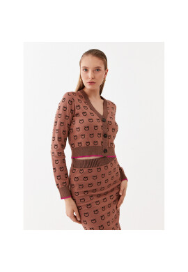 Pinko Кардиган Idra 101563 A112 Кафяв Regular Fit - Pepit.bg
