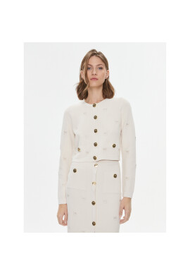Pinko Кардиган Orca 101903 A16F Екрю Regular Fit - Pepit.bg