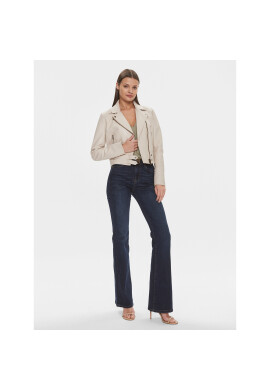 Pinko Кожено яке 100267 Y6WL Бежов Regular Fit - Pepit.bg