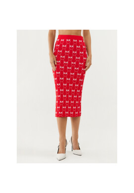 Pinko Пола тип молив 100211 A0IS Червен Slim Fit - Pepit.bg