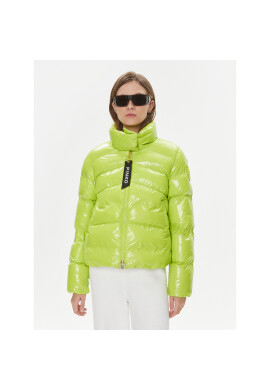 Pinko Пухено яке Micro 101598 A11K Зелен Regular Fit - Pepit.bg