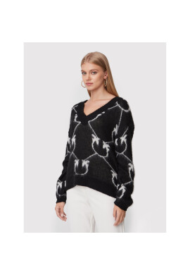 Pinko Пуловер Marisol 1G17UD A007 Черен Oversize - Pepit.bg