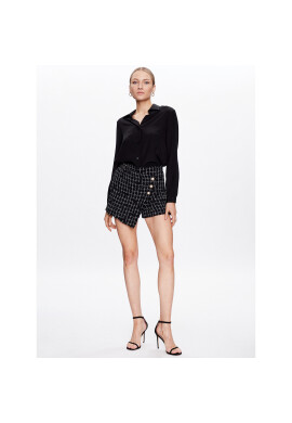 Pinko Шорти от плат 100407 A0IO Черен Regular Fit - Pepit.bg