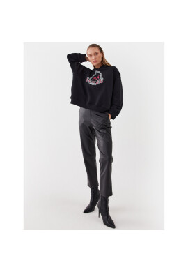 Pinko Суитшърт 101767 A13M Черен Regular Fit - Pepit.bg
