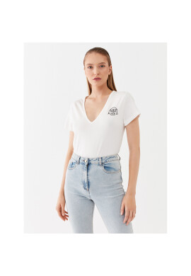 Pinko Тишърт 100372 A151 Бял Regular Fit - Pepit.bg