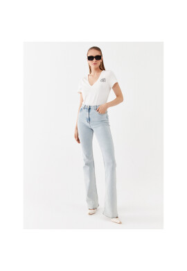 Pinko Тишърт 100372 A151 Бял Regular Fit - Pepit.bg