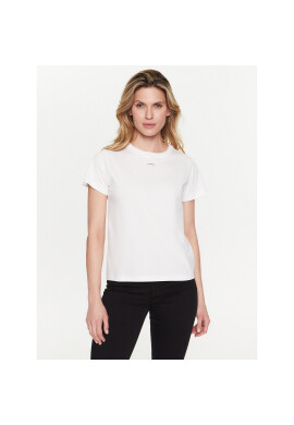 Pinko Тишърт 100373 A0KP Бял Regular Fit - Pepit.bg