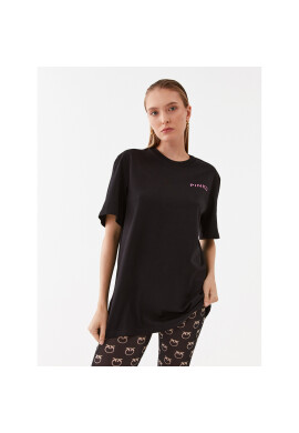 Pinko Тишърт 101704 A13K Черен Relaxed Fit - Pepit.bg