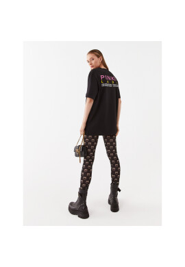 Pinko Тишърт 101704 A13K Черен Relaxed Fit - Pepit.bg