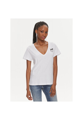 Pinko Тишърт 102950 A1N8 Бял Regular Fit - Pepit.bg