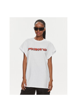 Pinko Тишърт 103138 A1P7 Бял Regular Fit - Pepit.bg