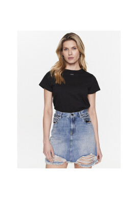 Pinko Тишърт Basico 100373 A0KP Черен Regular Fit - Pepit.bg