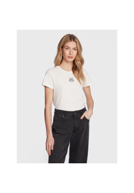 Pinko Тишърт Bussolotto 100355 A0KO Бял Regular Fit - Pepit.bg