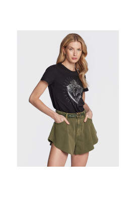 Pinko Тишърт Bussolotto 100355 A0OO Черен Regular Fit - Pepit.bg