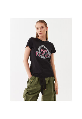 Pinko Тишърт Bussolotto 100355 A13O Черен Regular Fit - Pepit.bg