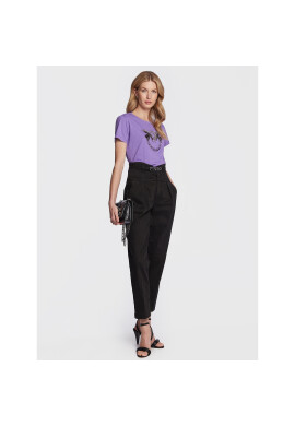 Pinko Тишърт Quentin 100535 A0MA Виолетов Regular Fit - Pepit.bg