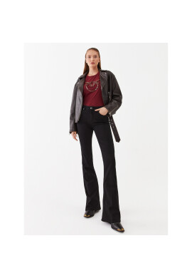 Pinko Тишърт Quentin 100535 A15D Бордо Regular Fit - Pepit.bg