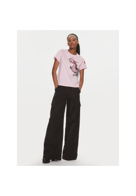 Pinko Тишърт Quentin 100535 A1RN Розов Regular Fit - Pepit.bg