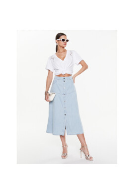 Pinko Тишърт Rugby 100495 A0M7 Бял Regular Fit - Pepit.bg