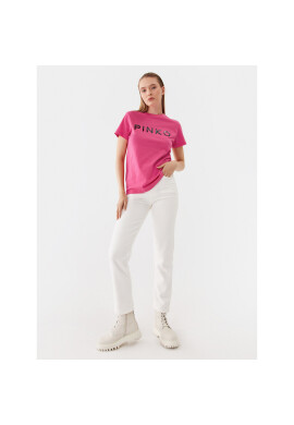 Pinko Тишърт Start 101752 A150 Розов Regular Fit - Pepit.bg