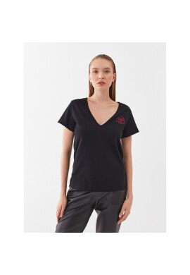 Pinko Тишърт Turbato 100372 A151 Черен Regular Fit - Pepit.bg