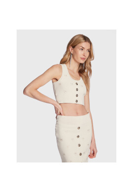 Pinko топ 100148 A0HW Бежов Regular Fit - Pepit.bg