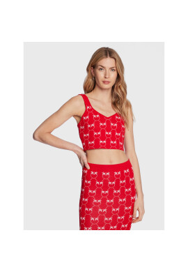 Pinko топ 100210 A0IS Червен Slim Fit - Pepit.bg