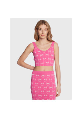 Pinko топ 100210 A0IS Розов Slim Fit - Pepit.bg