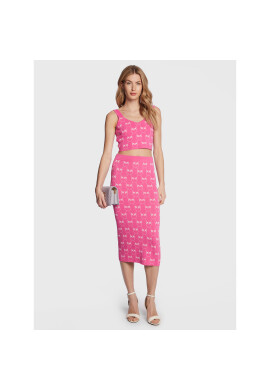Pinko топ 100210 A0IS Розов Slim Fit - Pepit.bg