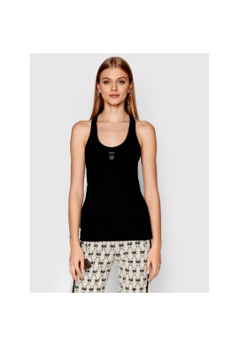 Pinko топ Capriate 1G178F Y7WQ Черен Regular Fit - Pepit.bg