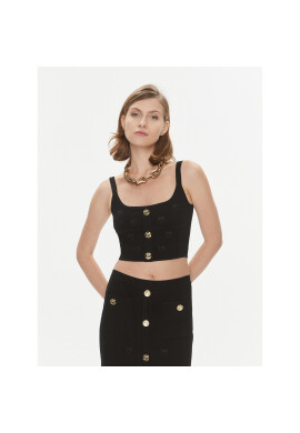 Pinko топ Dolly 101885 A16F Черен Slim Fit - Pepit.bg