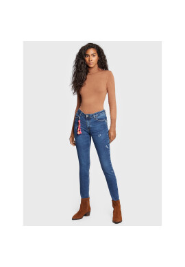 Please Дънки P0Z4YR7W5U Тъмносин Skinny Fit - Pepit.bg