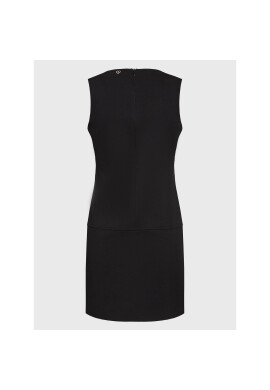 Please Ежедневна рокля A493MDUCHE Черен Regular Fit - Pepit.bg