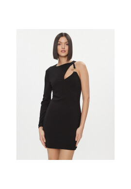Please Коктейлна рокля A1YFCFR000 Черен Slim Fit - Pepit.bg