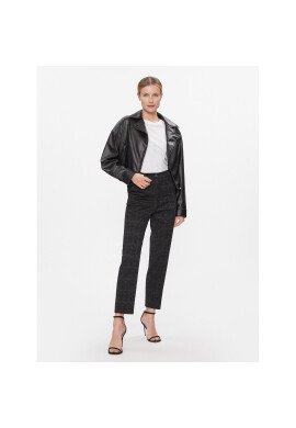 Please Текстилни панталони P0YCCGO000 Черен Slim Fit - Pepit.bg