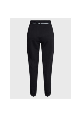 Please Текстилни панталони P493MVIOLA Черен Regular Fit - Pepit.bg