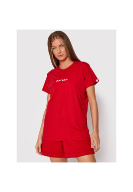 PLNY LALA Тишърт Classic PL-KO-CL-00241 Червен Regular Fit - Pepit.bg
