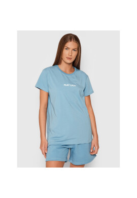 PLNY LALA Тишърт Classic PL-KO-CL-00243 Син Regular Fit - Pepit.bg