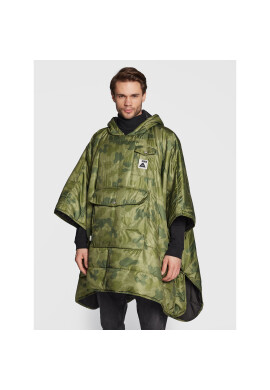 Poler Пончо 221ACU5601 Зелен Relaxed Fit - Pepit.bg