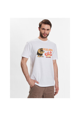 Poler Тишърт 231APM2003 Бял Regular Fit - Pepit.bg