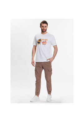 Poler Тишърт 231APM2003 Бял Regular Fit - Pepit.bg