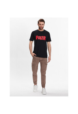 Poler Тишърт 231APM2008 Черен Regular Fit - Pepit.bg