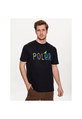 Poler Тишърт 231CLM2002 Черен Regular Fit - Pepit.bg