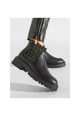 Pollini Боти тип челси TA21045G0DQ1F00A Черен - Pepit.bg
