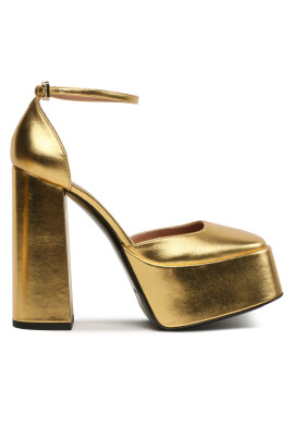 Pollini Обувки SA1010EC1HTK0901 Златист - Pepit.bg